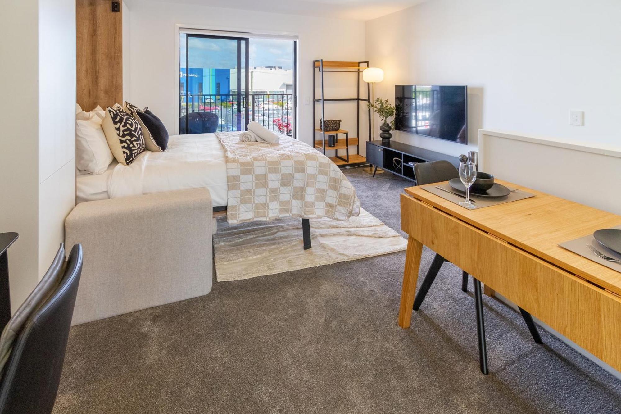 Prime Locale: Studio With Balcony クライストチャーチ エクステリア 写真